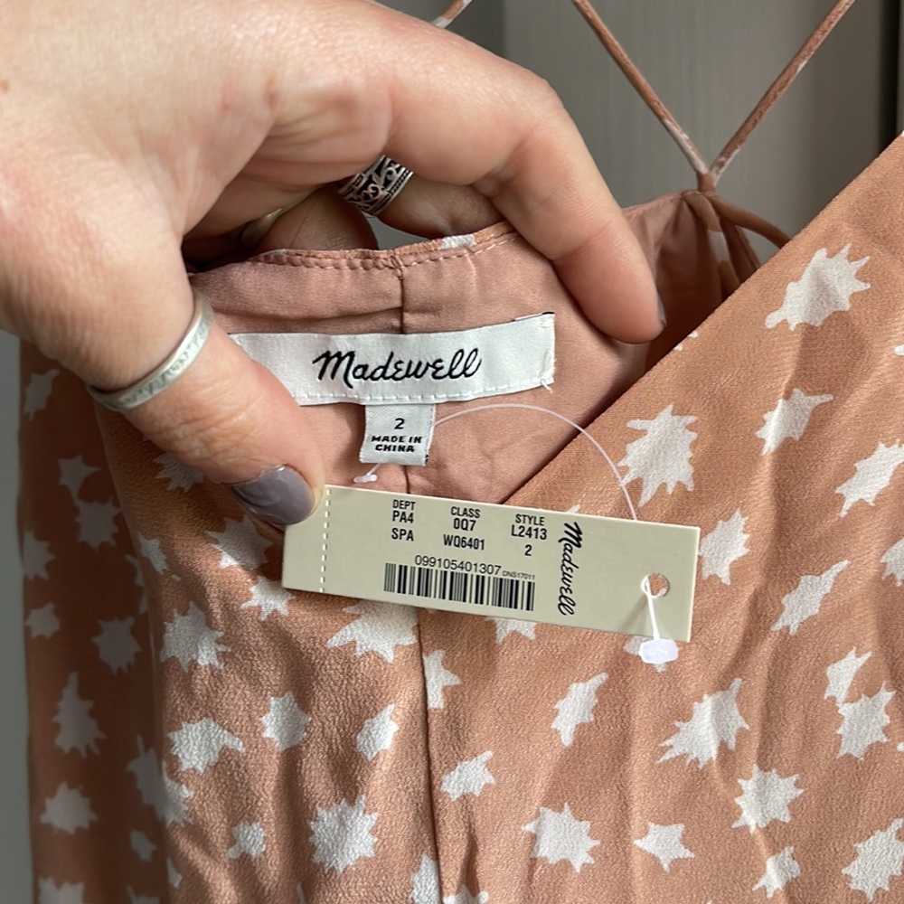 Madewell Silk Dress, Size 2 - Picture 4 of 4